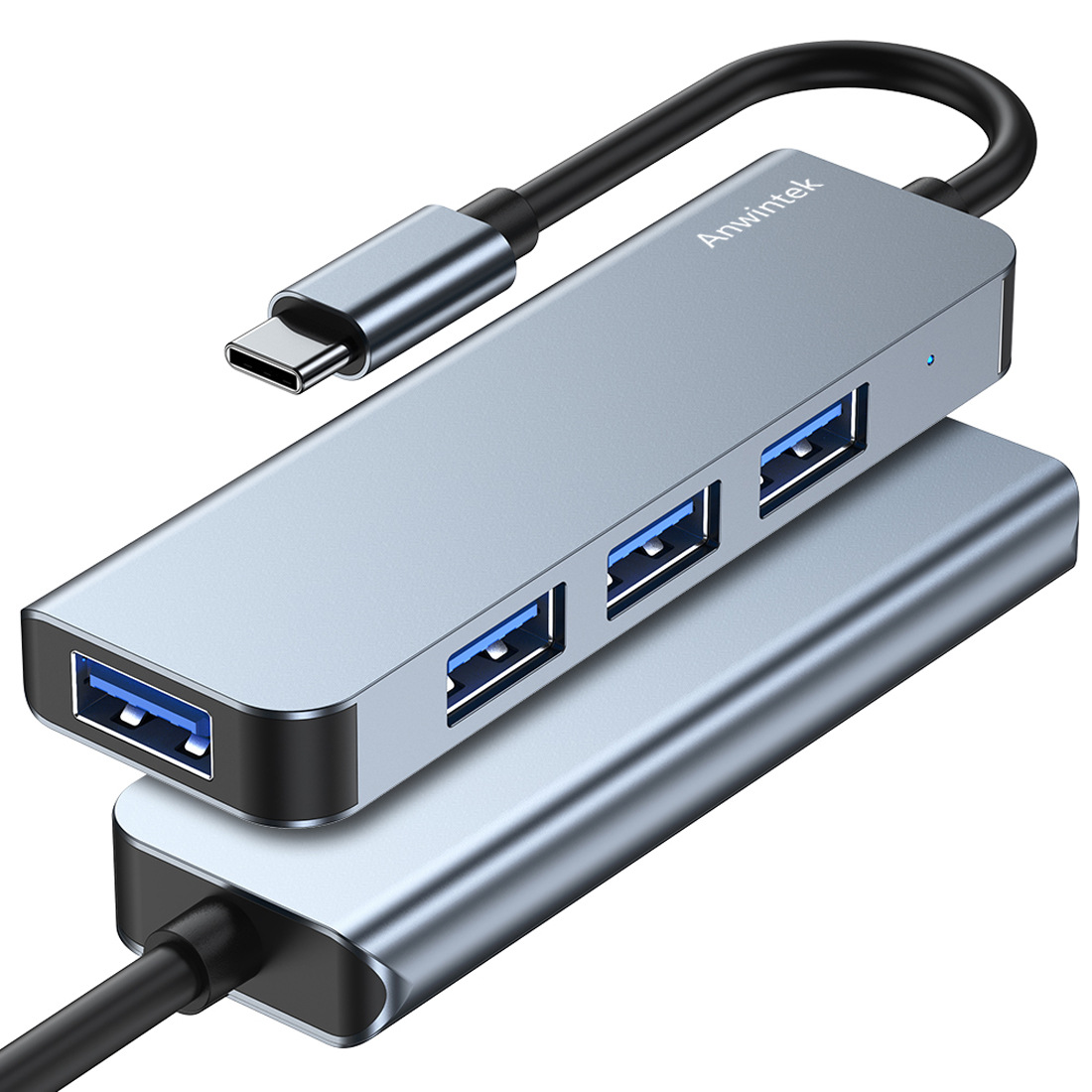 Anwintek TYPE-C USB HUB 4 in one TYPE-C USB3.0 Anyingke HUB1 drag 4