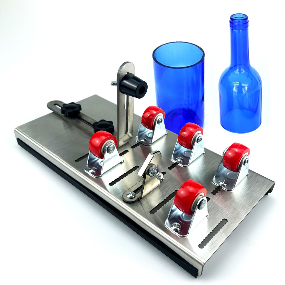 New glass bottle black cutting tool metal cutter DIY wine bottle tool cutter suit