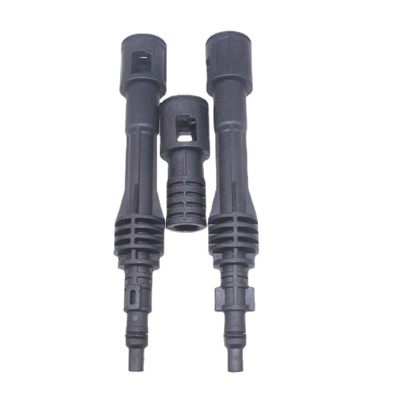 Wireless high-pressure water gun extension rod high-pressure spray gun wireless car washing gun accessories quick plug plastic extension rod