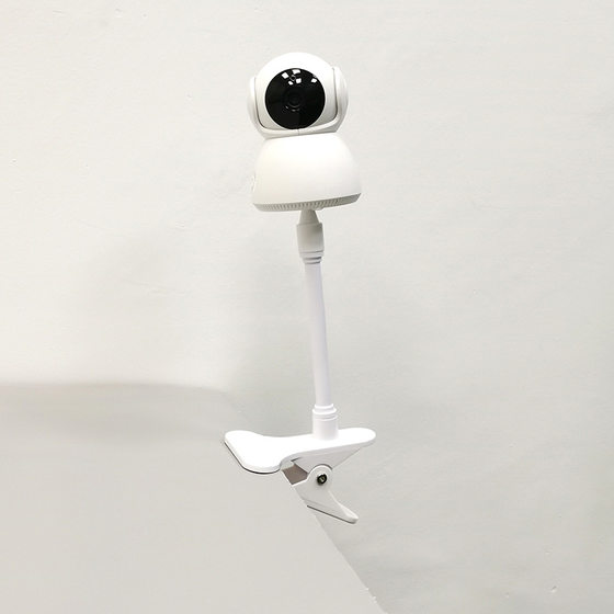 New Punch-free Monitoring Camera Bracket Cabinet Ceiling with Light Slit Clip Table Crib Monitoring Bracket