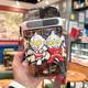 Ultraman children's water Cup boy tritan double drinking straw water Cup summer school special kindergarten kettle