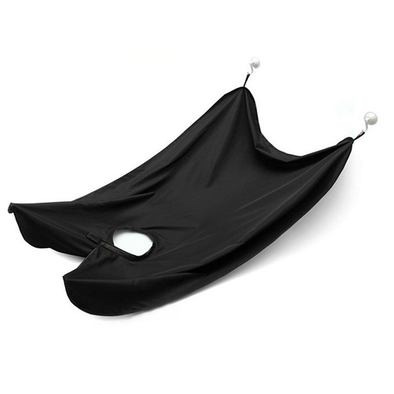 Полиэфирная Тафта Ткань для бороды с присоской ткань для бритья фартук для бритья бороды прозрачный фартук для бритья на присоске