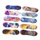 Cartoon finger skateboard model toy creative mini desktop small gift stall supply children Prize toy