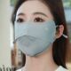 Eye protection angle mesh [light gray 1 piece]]