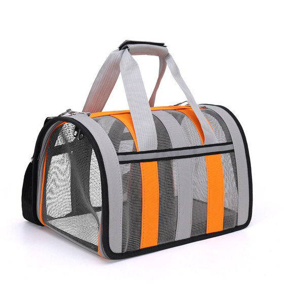 Cat Bag Large Capacity Wholesale Crossbody Outgoing Pet Breathable Portable Dog Backpack Portable Foldable Shoulder Dog Bag