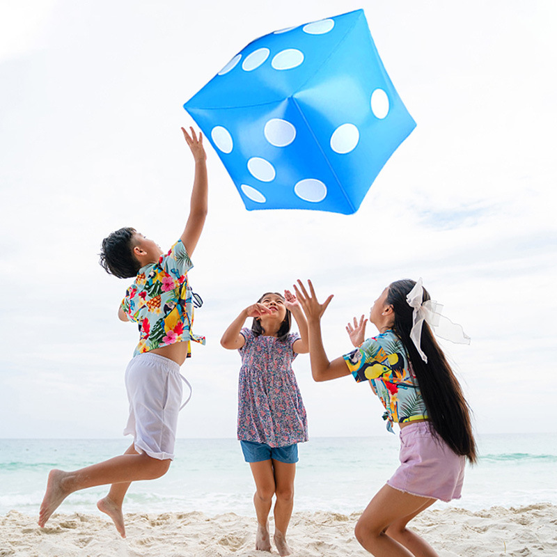 Spot PVC Toy Sieve Bar Annual Meeting Activities Game Props Children's Fun Toys Inflatable Dice Props