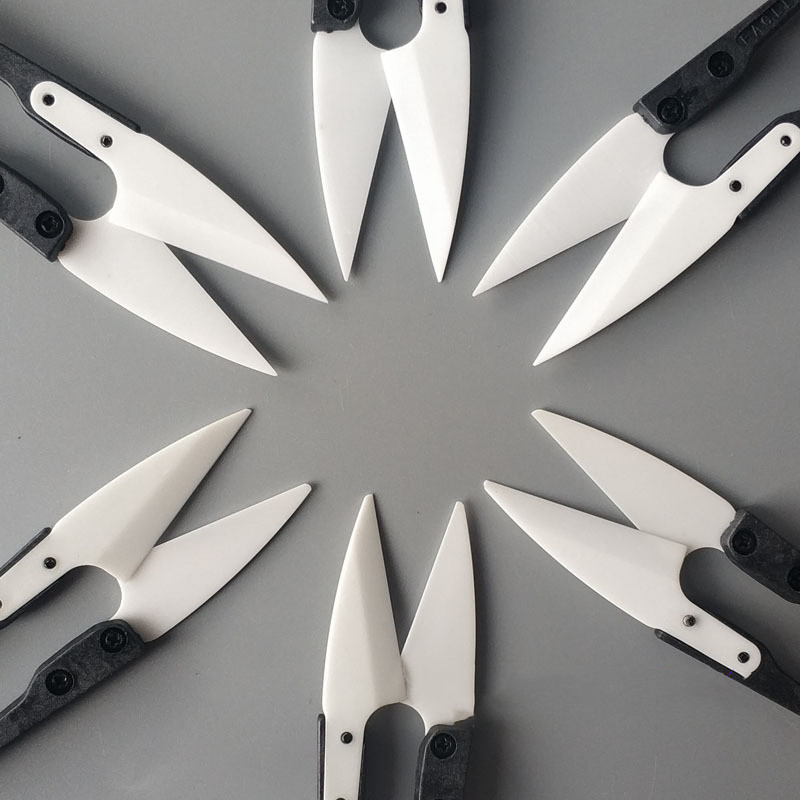 SOURCE Factory zirconia ceramic textile scissors fishing special ceramic scissors textile factory insulation wire scissors yarn scissors