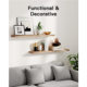 Home Wall Storage Rack Wooden Storage Rack Wall-mounted Goods Storage Rack Wall-mounted Storage Rack Wooden Wall-mounted Rack