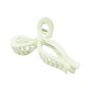 1# large bow gripper-creamy-white