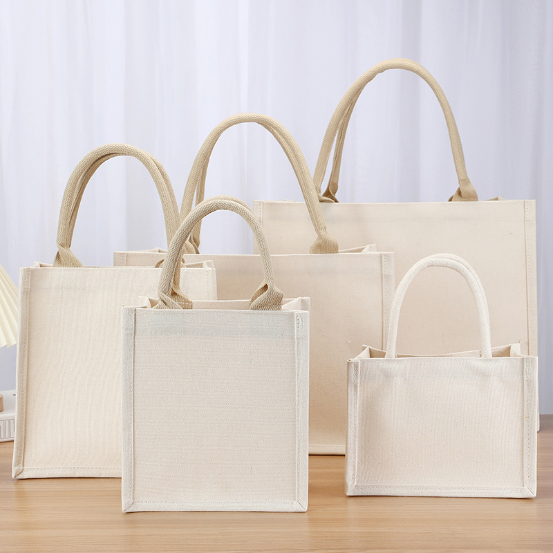  handbag three-dimensional canvas bag diy hand-painted canvas bag ins large capacity tote bag butterfly bone Bart bag