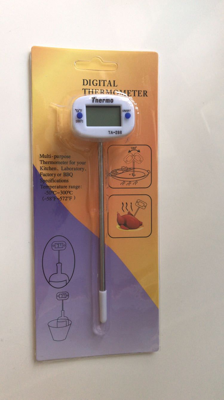 TA288 coffee food food pen needle BBQ Thermometer electronic digital probe liquid barbecue oil thermometer