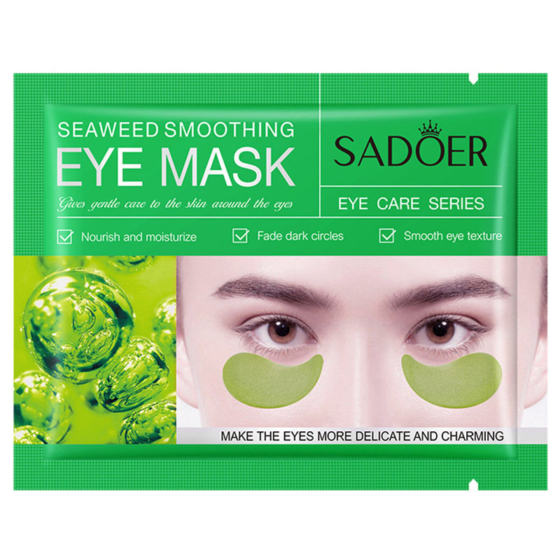 Full English eye mask SADOER caviar eye mask pack moisturizing cross-border foreign trade skin care wholesale