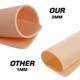 1/3MM A4 Size Tattoo Exercise Skin Double Sided Silicone Permanent Makeup Exercise Skin Tattoo Supplies