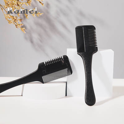 Hair Tools Dual-purpose Hair Cutting Comb Hair Thinning Portable Hair Cutting Cutter Stainless Steel Blade Hair Cutting Comb