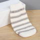 Linen striped gloves (size: about 22 * 12CM) single opp