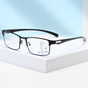New Reading Glasses Reading Glasses Far and Near Dual-purpose Automatic Zoom Presbyopia Glasses Anti-blue Light Progressive Multi-focus 3006