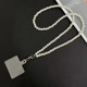 Pearl neck chain [with gasket]]