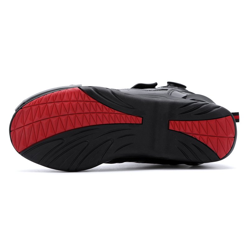 Waterproof Machine Car Shoes Luminous Motorcycle Riding Shoes Male Rider Locomotive Boots Racing Boots Four Seasons