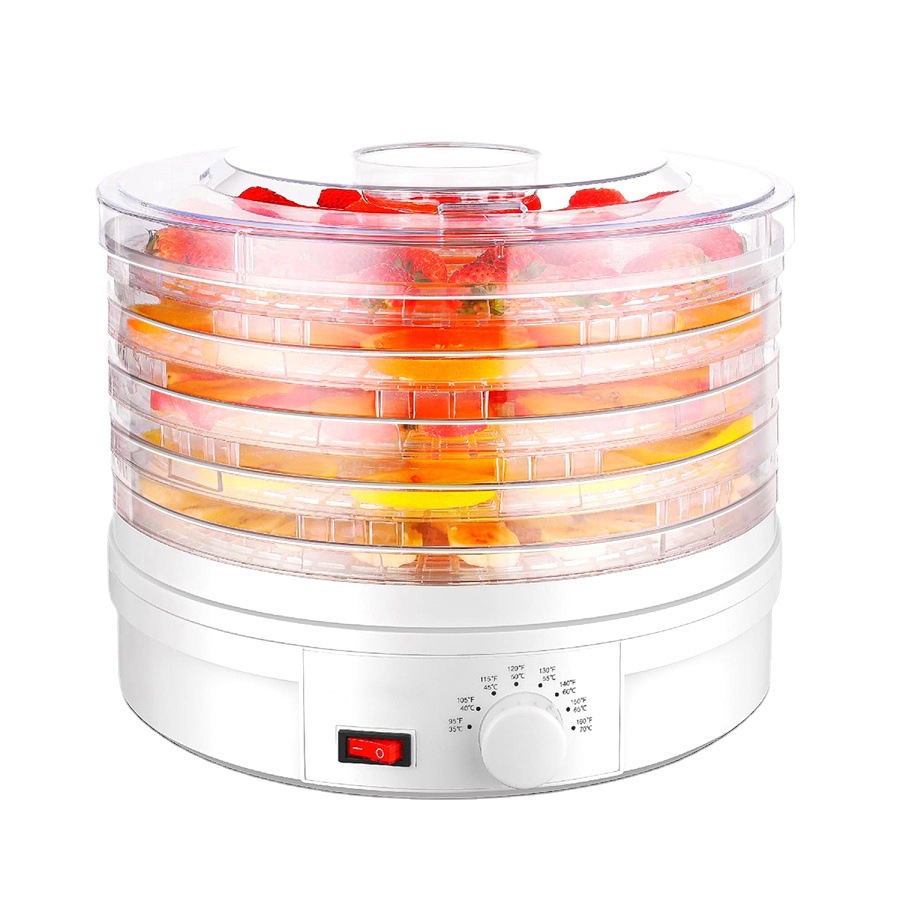 Cross-border explosions plastic dried fruit machine food dehydrator 110V/220V fruit and vegetable dryer support custom LOGO