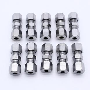 Cross-Border special supply for 10 pieces of 4.75mm diameter brake pipe joint copper Chrome A00393