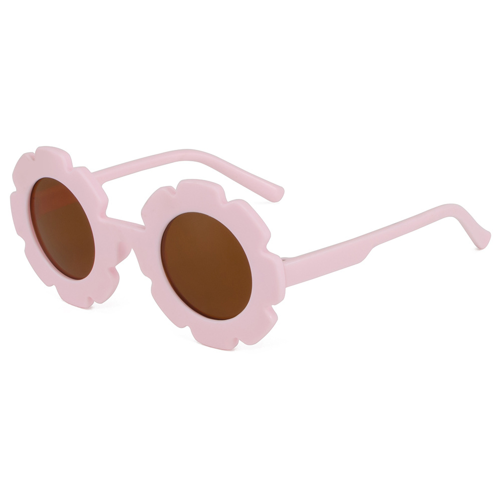 Children's Sunglasses Travel Sun Protection UV Protection Sunglasses Cute Sun Flower Baby Decorative Glasses