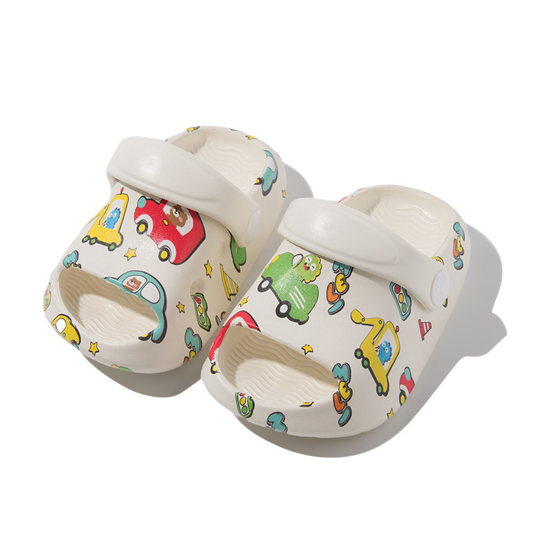 Summer New Children's Cave Shoes Boys and Girls Cartoon Printed Soft Sole Indoor and Outdoor Sandals Sandals Wholesale