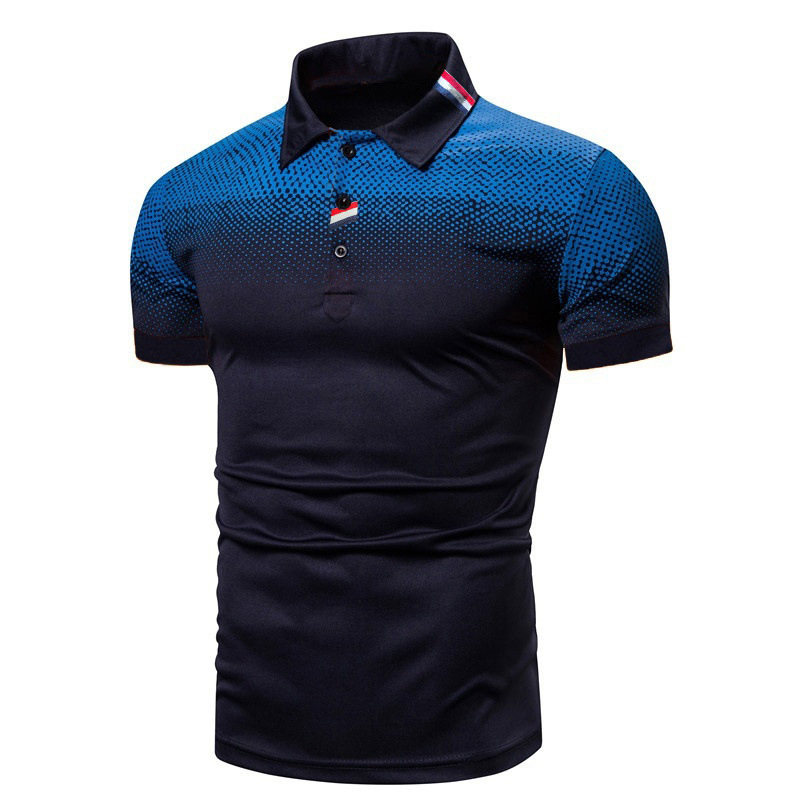 2023 cross-border foreign trade new fashion men's summer polo shirt advertising campaign overalls short sleeve T-shirt men's clothing