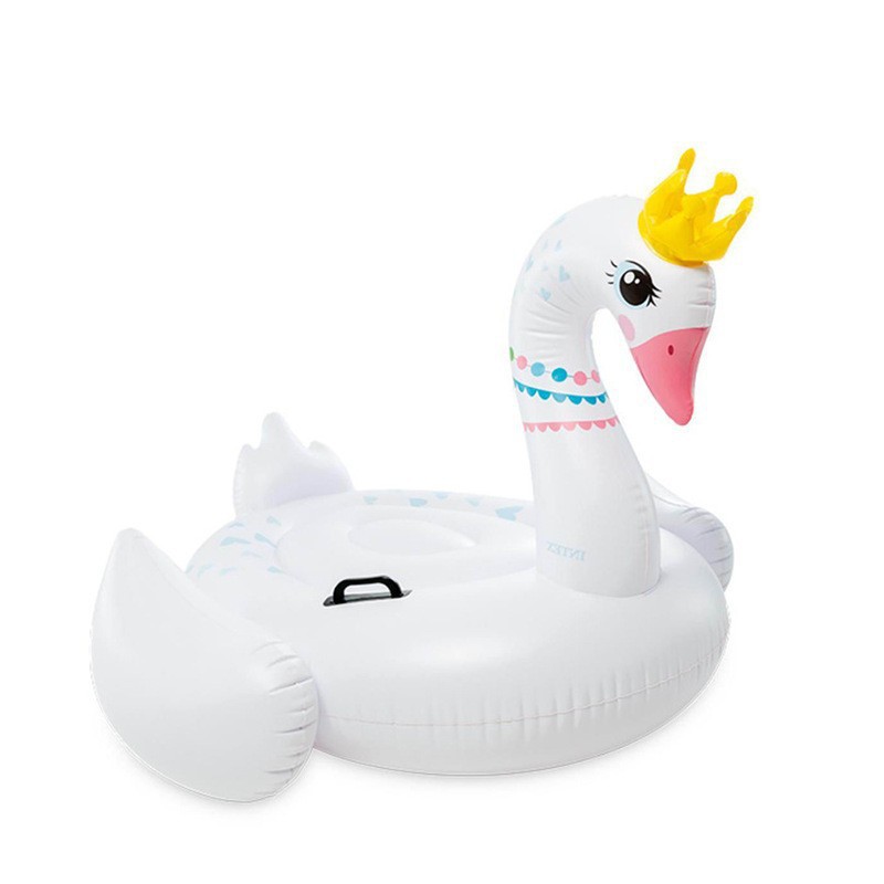 INTX надувной плавающий ряд Crown Swan Mount детский плавающий ряд для животных в стиле интернет знаменитостей