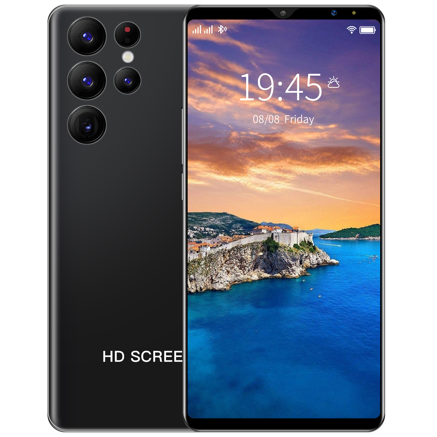 Stock explosions cross-border mobile phone S22 ultra to send touch pen 5.8 inch screen 1+4G smart Android phone
