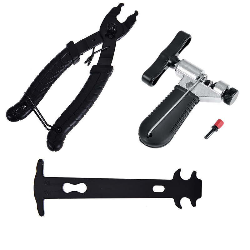Bicycle Chain Tool Mountain Bike Chain Caliper Chain Cutter Chain Removal Tool Magic Clasp Pliers Tool