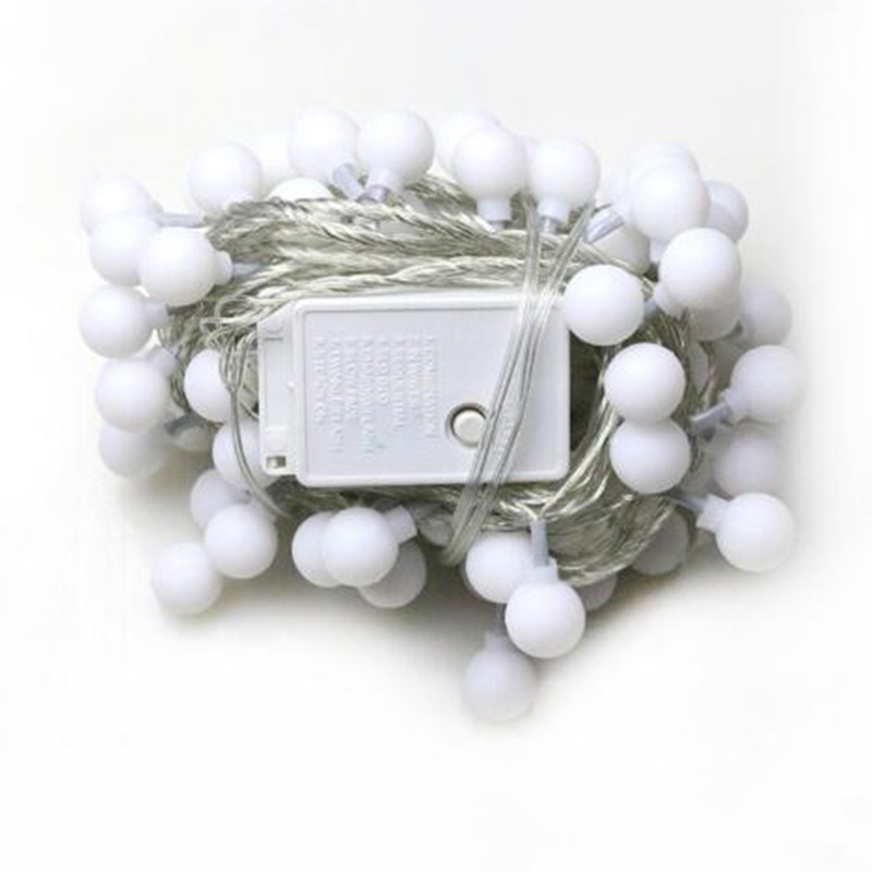 Wholesale LED solar light string Christmas festival wedding outdoor camping tent star light ball decorative colored lights
