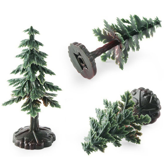 Cross-border Simulation Polar Architecture Ice House Model Mini Snow House Christmas Tree Sand Table Landscape Shelter Static Ornaments