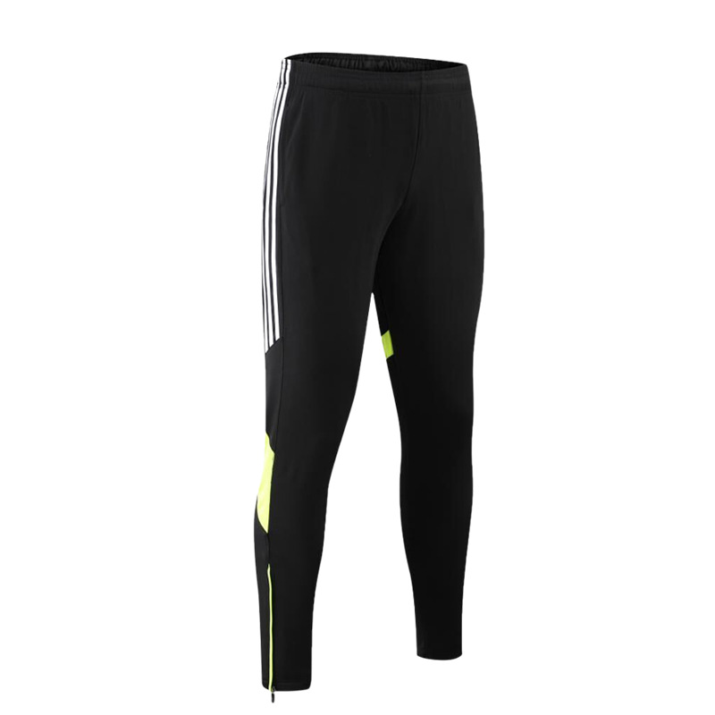 Summer sports trousers men's outdoor running fitness loose quick-drying breathable basketball football summer long pants women's wholesale Black