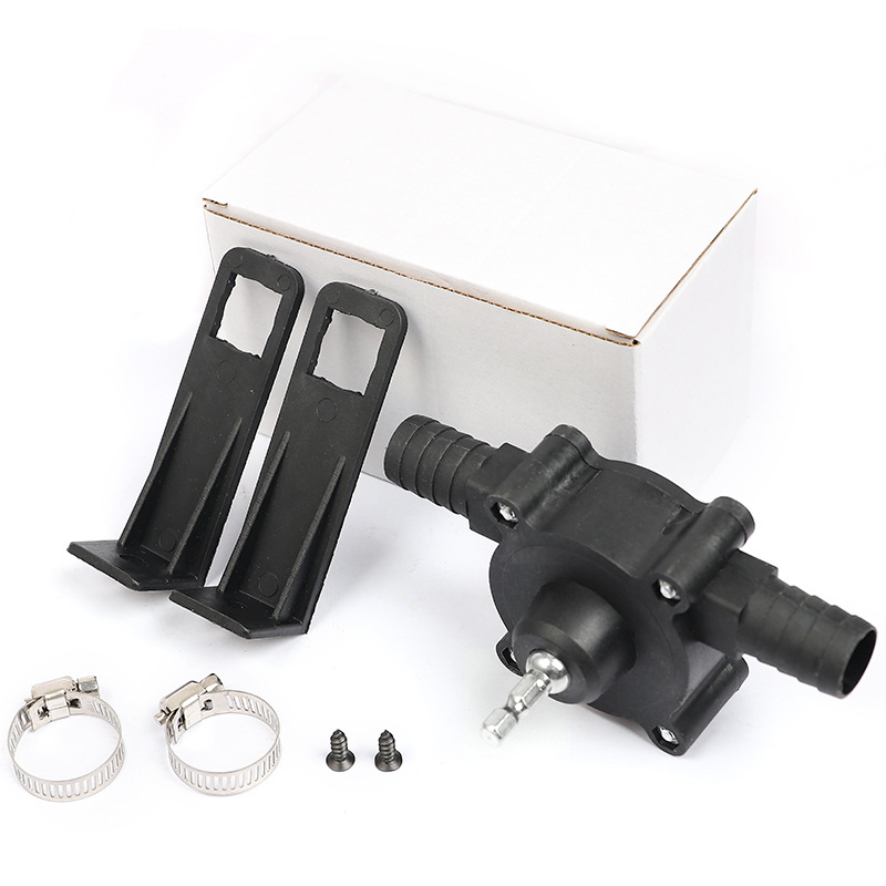 Household small water pump hand electric drill water pump portable DC water pump self-priming centrifugal pump