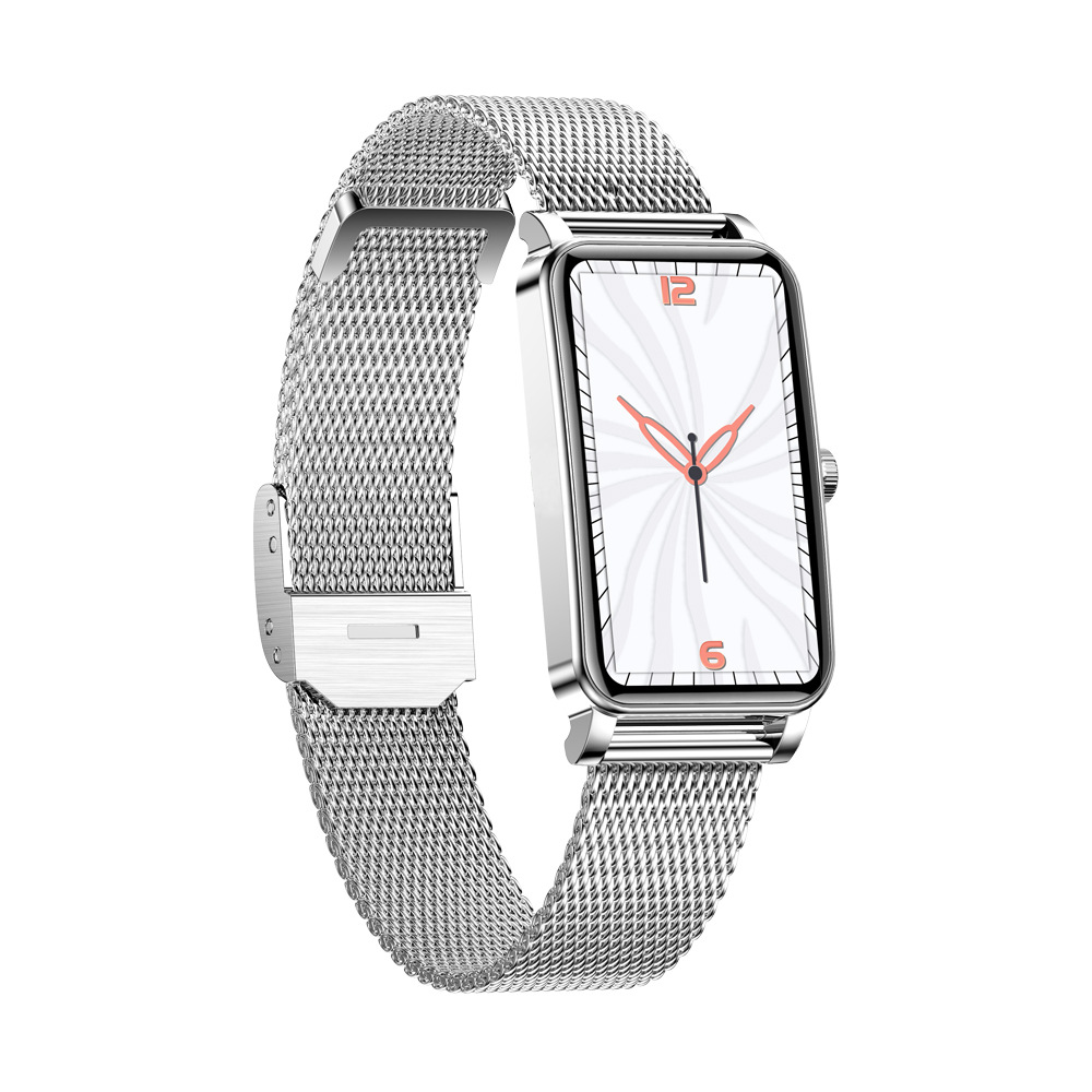 2024 new ZX19 ladies smart bracelet watch heart rate physiological period reminder multi-sport mode dial download
