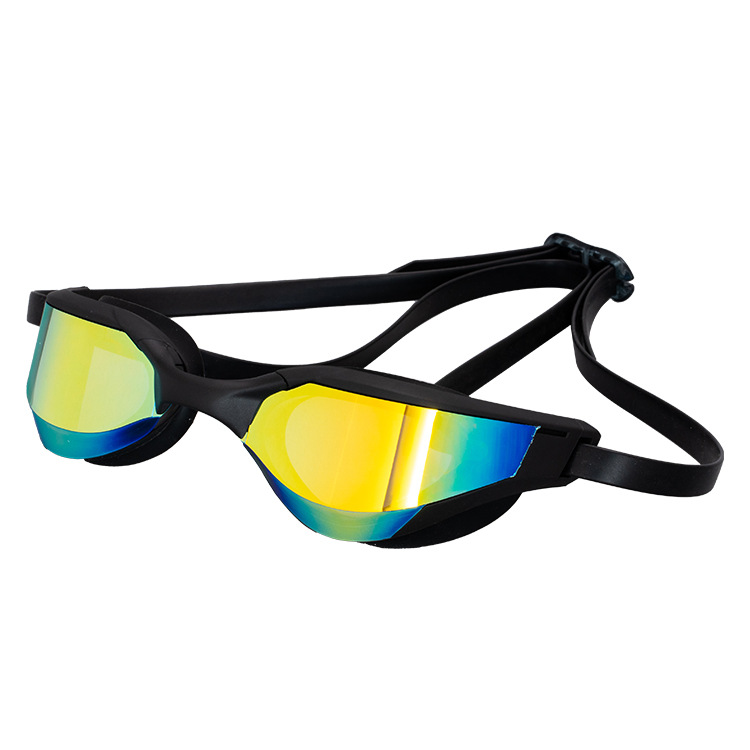 Cross-border new swimming goggles racing swimming glasses adult competition training electroplating HD anti-fog adult swimming goggles wholesale