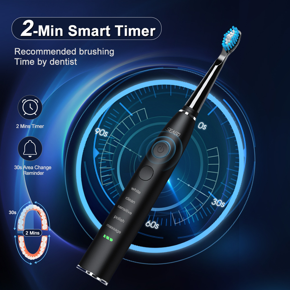 [365 Days of Endurance] Factory Direct Supply Adult Electric Toothbrush Charging Sonic Intelligent Automatic Cross-border Wholesale