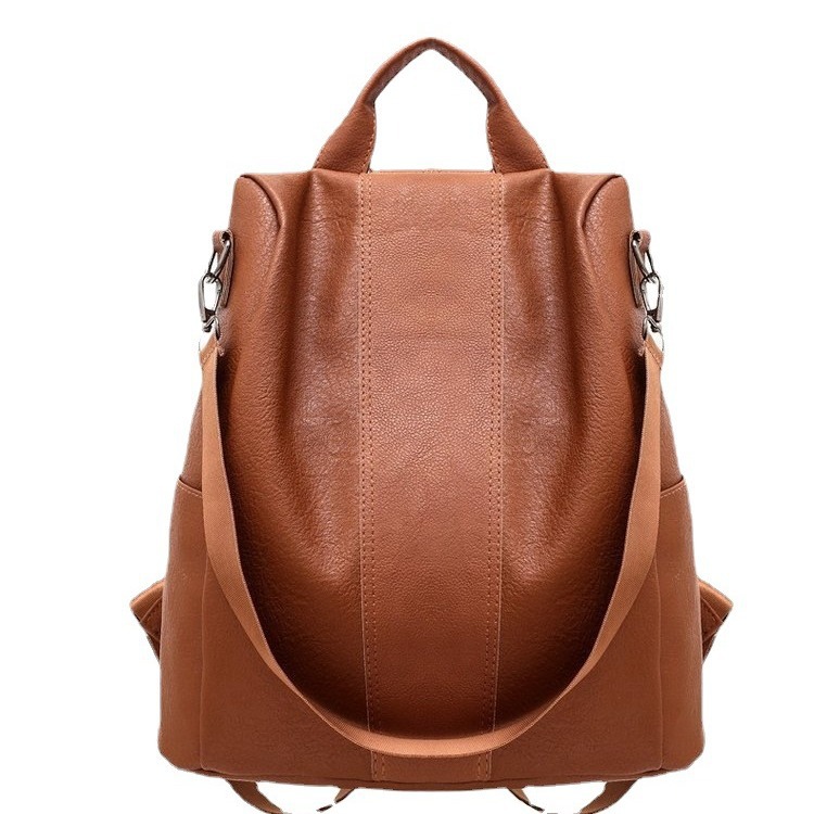 Ins Fashion Trendy Backpack 2024 New Stylish Anti-theft Backpack Women's Multifunctional Retro Women's Bag Wholesale