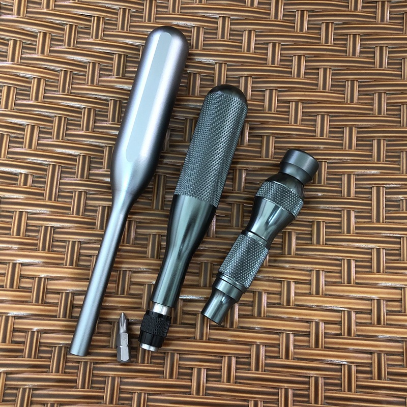 6.35mm magnetic manual aluminum alloy handle bearing screwdriver screwdriver for 1/4 inch screwdriver hexagonal head