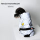 Dog Raincoat Four-Leg Waterproof All-inclusive Small Dog Bixiao Bimico Kifa Pet Raincoat Reflective Night Clothes
