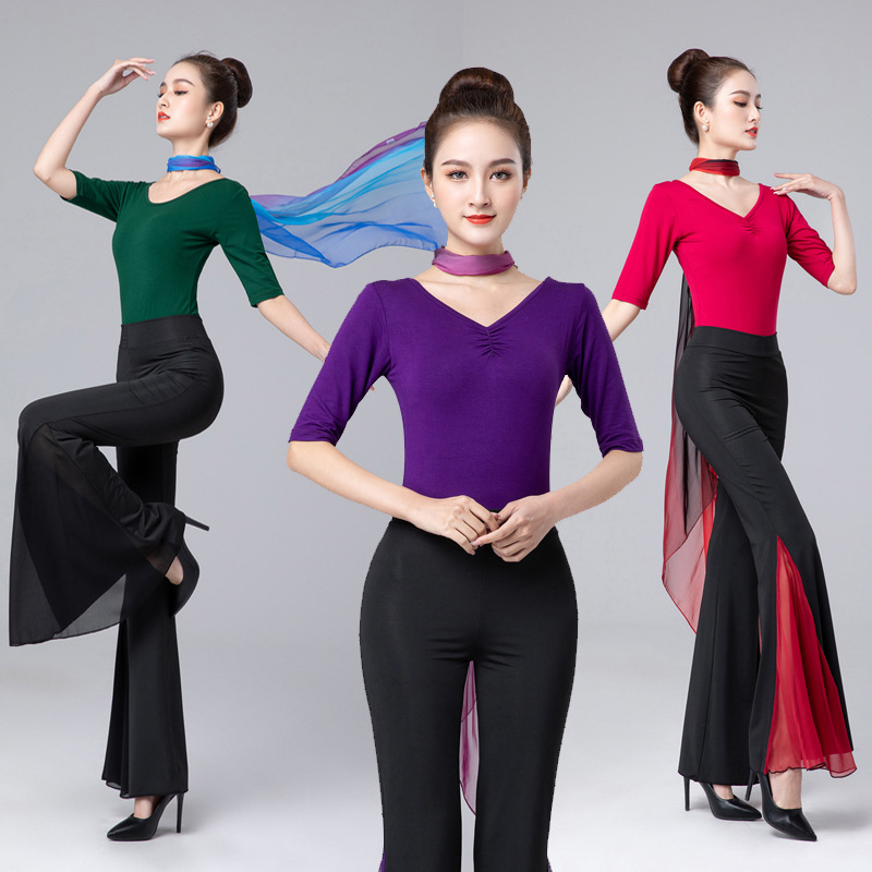 Body Clothing Dance Clothing Catwalk Model Ballet Practice Training Clothing Training Etiquette Modal Yoga Clothing