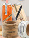 Take-out kraft paper stationery glue; optional