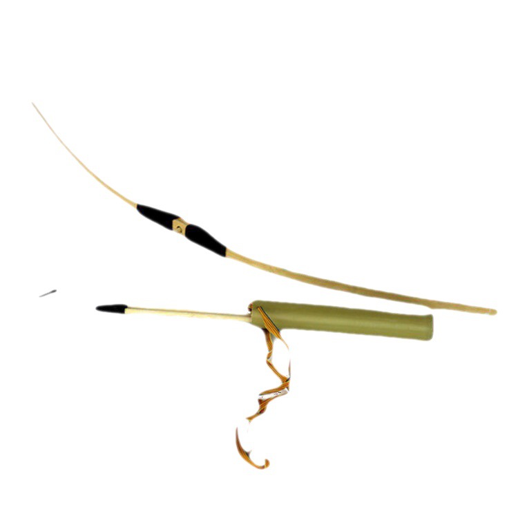 Bow and Arrow wholesale 60cm hemp bow soft rubber head suction cup non-lethal bamboo outdoor shooting bow and arrow toy