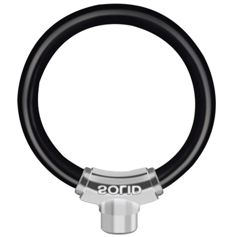 Bicycle Lock Ring Lock Electric Battery Car Anti-theft Cable Lock Mountain Bike Portable Ring Lock Riding Ring Lock