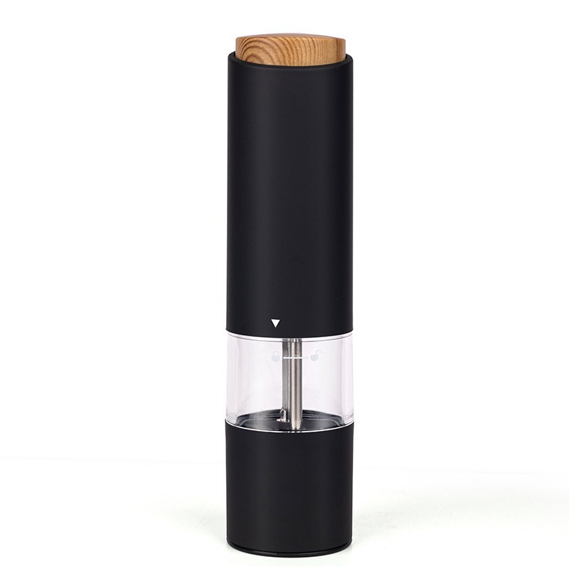 Wheat Straw Pepper Mill Kitchen Home Grinder Electric Pepper Mill Western Meal Grinder Factory Wholesale