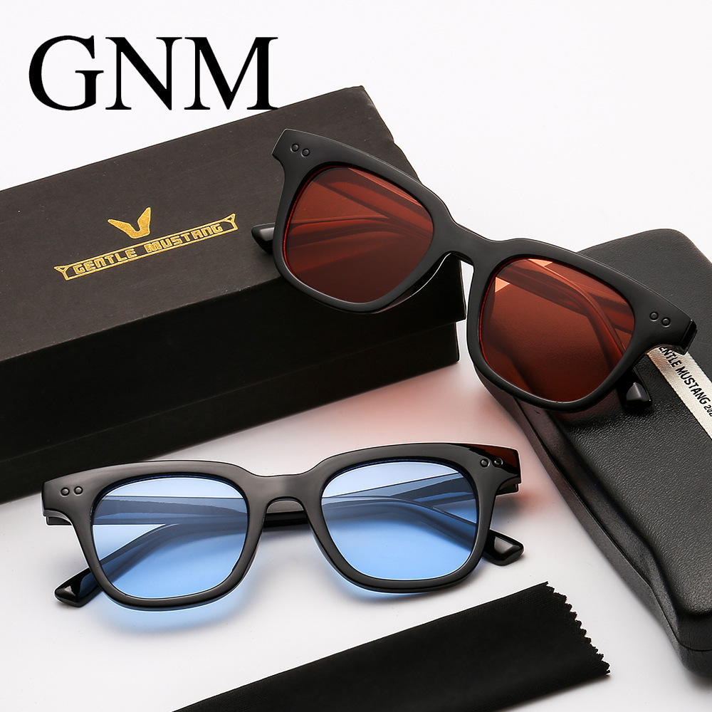 跨外境新款太阳镜 时尚方形小框墨镜 韩国明星权志龙同款眼镜