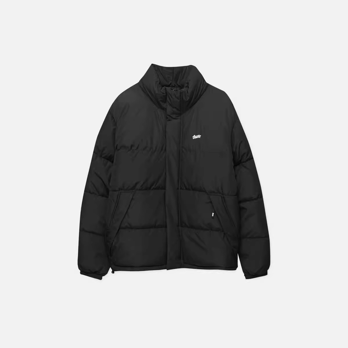 Men's technology fabric stitching cotton jacket jacket 8710/519