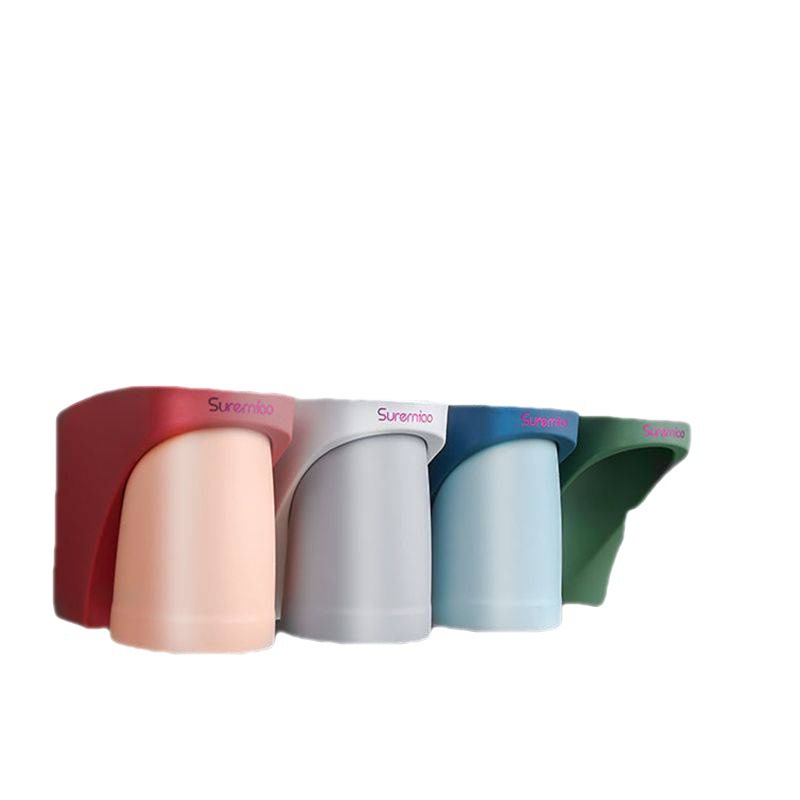 Magnetic suction mouthwash Cup punch-free wall-mounted electric toothbrush storage rack brushing Cup wash cup suit toothpaste storage