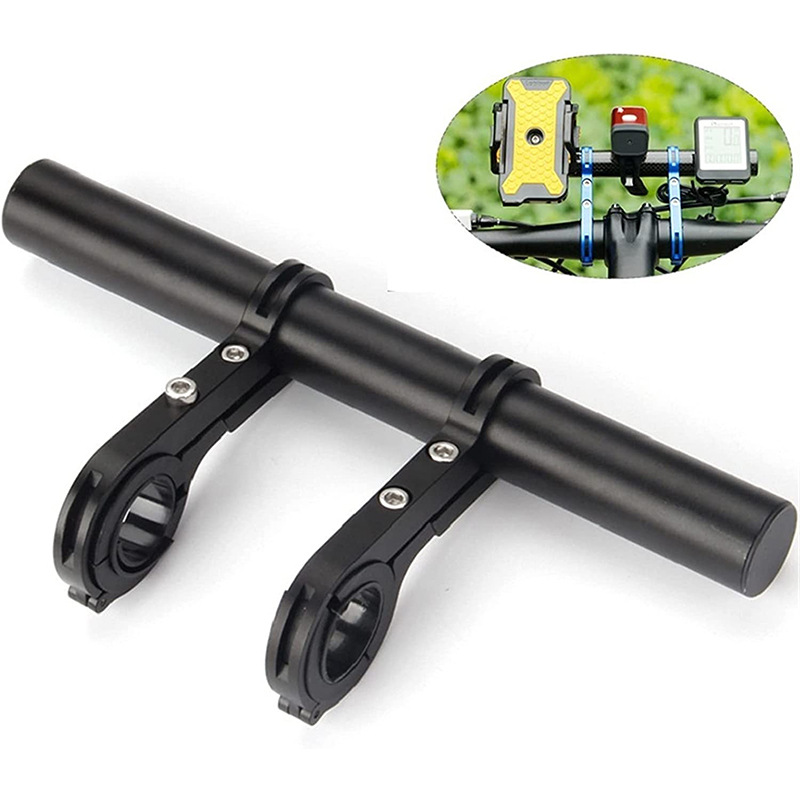 Mountain bike riding extension frame bicycle extension frame lamp code meter frame aluminum alloy multi-function bracket equipment