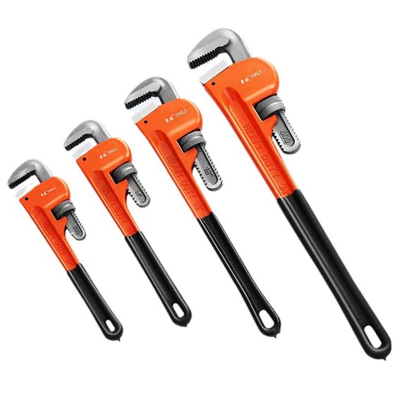 Luwei tool quick pipe pliers 12 inch weighted pipe pliers wrench multifunctional 1418 inch water pipe pliers manufacturers